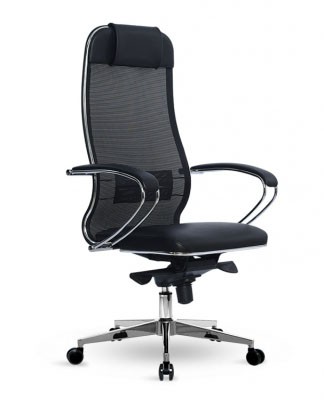 Кресло для руководителя Метта Samurai Comfort-1.01 черный